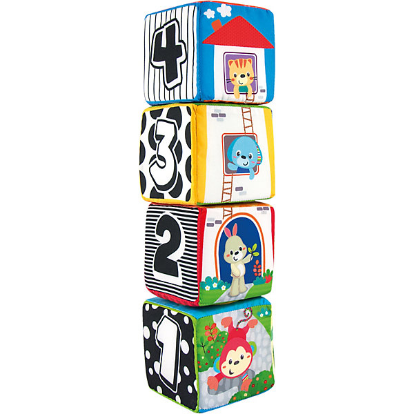 

Мягкие кубики WinFun Животные
