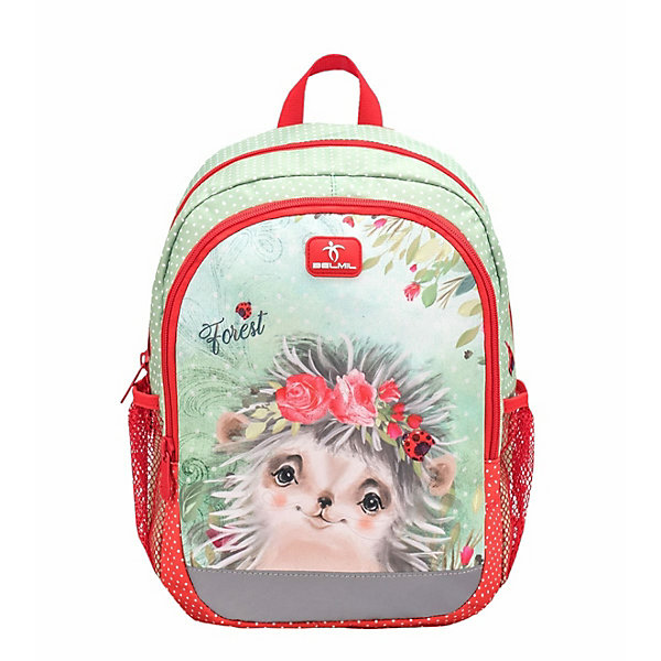 

Рюкзак Belmil Kiddy Plus Ежик, Зеленый, Рюкзак Belmil Kiddy Plus Ежик
