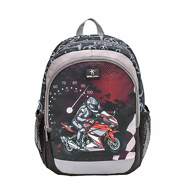 

Рюкзак Belmil Kiddy Plus Мото, Schwarz modell 1, Рюкзак Belmil Kiddy Plus Мото