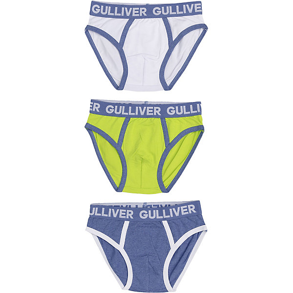 

Трусы Gulliver, 3 шт, Белый, Трусы Gulliver, 3 шт