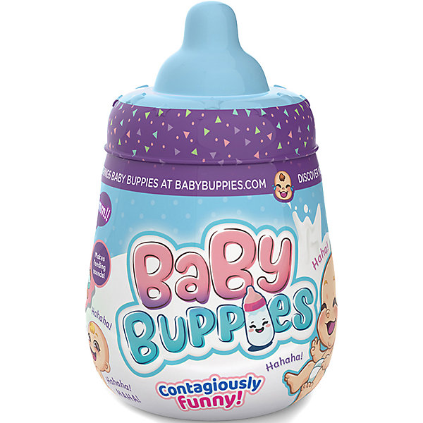 Игровой набор Baby Buppies Малыш в бутылочке Moose 14416793