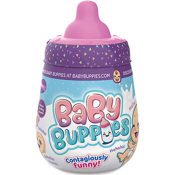 

Игровой набор Moose Baby Buppies Малыш в бутылочке, Розовый, Игровой набор Moose Baby Buppies Малыш в бутылочке