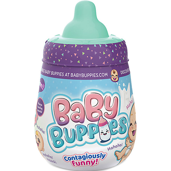 Игровой набор Baby Buppies Малыш в бутылочке Moose 14416795