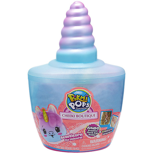Moose Игровой мега-набор Moose Pikmi Pops Cheeki Boutique Единорог игрушка moose pikmi pops surprise 75167