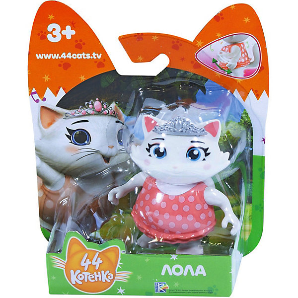 

Игровая фигурка Rainbow "44 котёнка" Лола, 7,5 см, Белый, Игровая фигурка Rainbow "44 котёнка" Лола, 7,5 см
