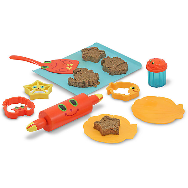 

Игровой набор для песочницы Melissa&Doug Морские печенья, Разноцветный, Игровой набор для песочницы Melissa&Doug Морские печенья