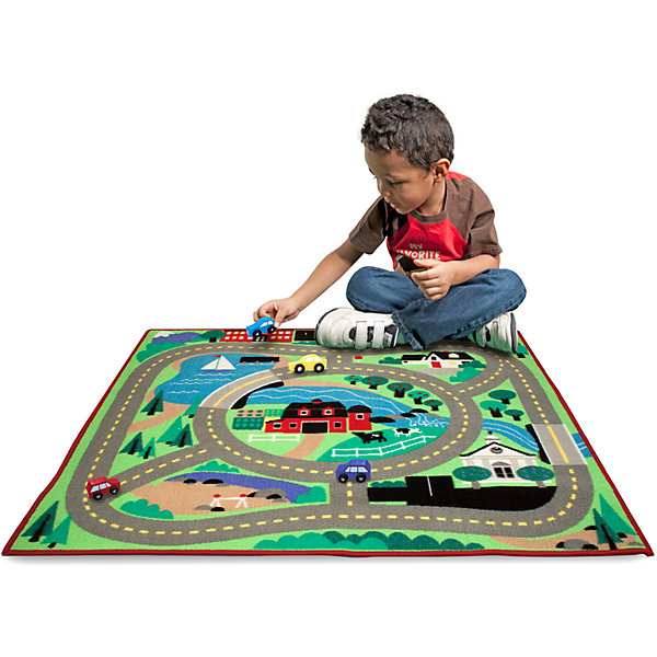 

Игровой коврик Melissa&Doug Город, 99х84 см, Разноцветный, Игровой коврик Melissa&Doug Город, 99х84 см