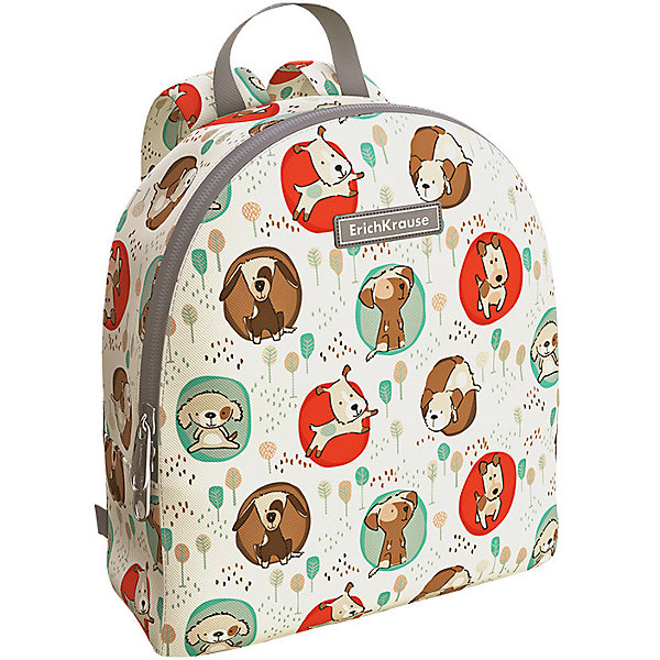 

Рюкзак Erich Krause EasyLine Mini Little Dogs, Бежевый, Рюкзак Erich Krause EasyLine Mini Little Dogs