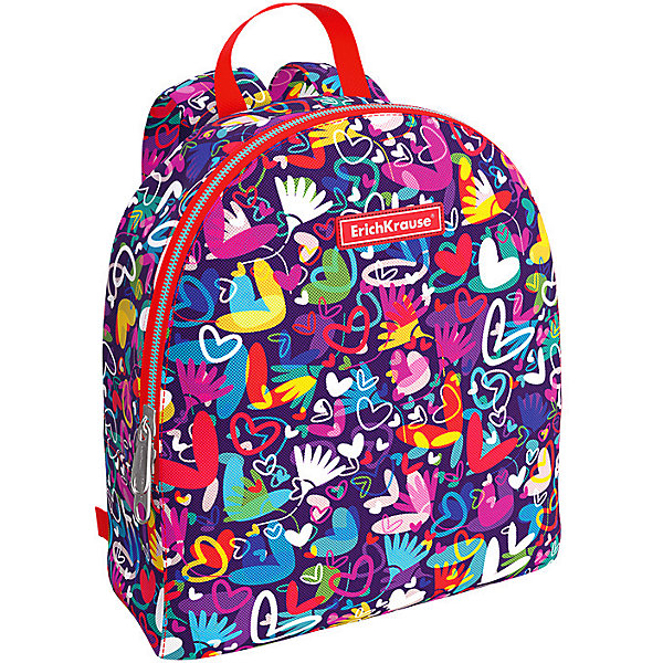 

Рюкзак Erich Krause EasyLine Mini Summer Mix, Фиолетовый, Рюкзак Erich Krause EasyLine Mini Summer Mix