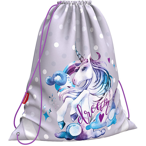 

Мешок для обуви Erich Krause Dream Unicorn, Серый, Мешок для обуви Erich Krause Dream Unicorn