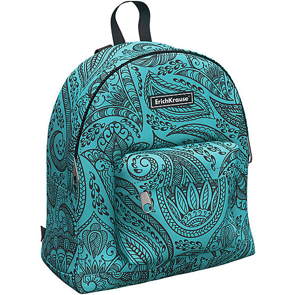 

Рюкзак Erich Krause EasyLine Paisley Style, Бирюзовый, Рюкзак Erich Krause EasyLine Paisley Style