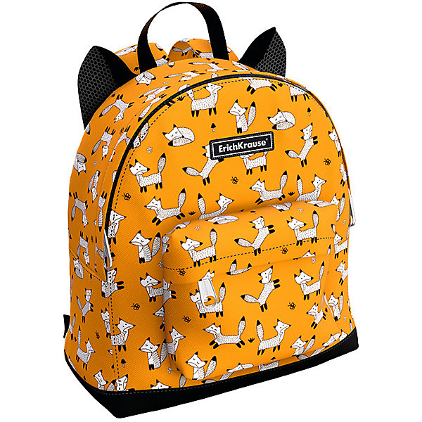 

Рюкзак Erich Krause EasyLine Mini Animals Foxes, Желтый, Рюкзак Erich Krause EasyLine Mini Animals Foxes