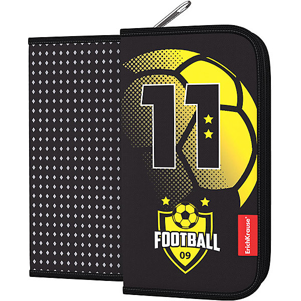 Erich Krause Пенал-книжка Erich Krause Football Time, без наполнения