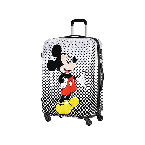 

Чемодан American Tourister Микки в горошек, высота 75 см
