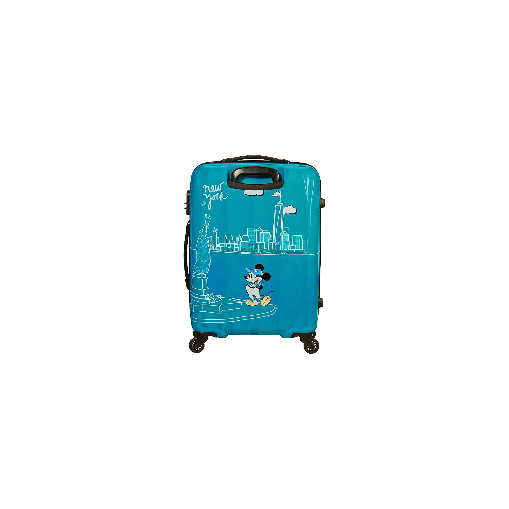 фото Чемодан 4-х колесный микки нью йорк 65 см american tourister