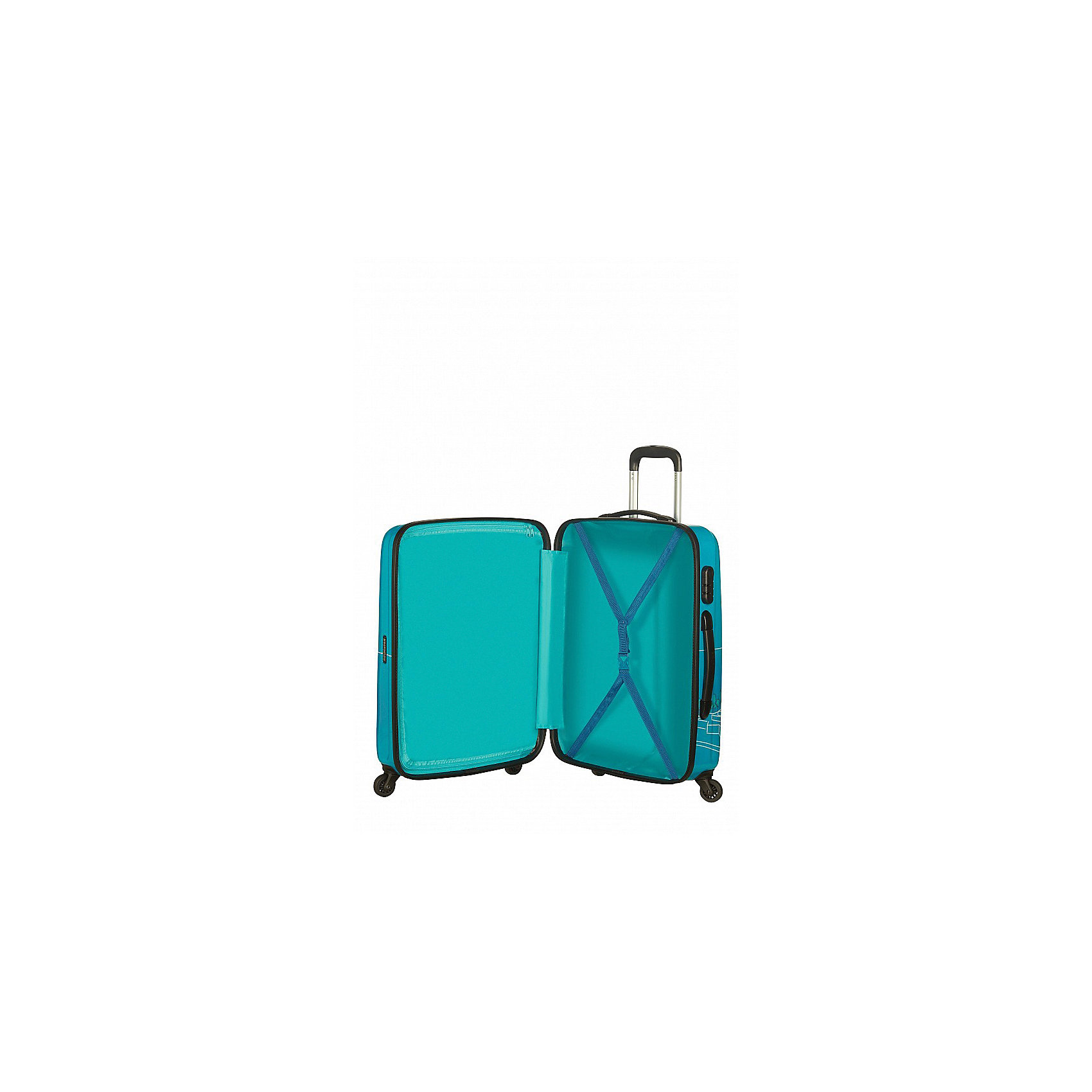 фото Чемодан 4-х колесный микки нью йорк 65 см american tourister