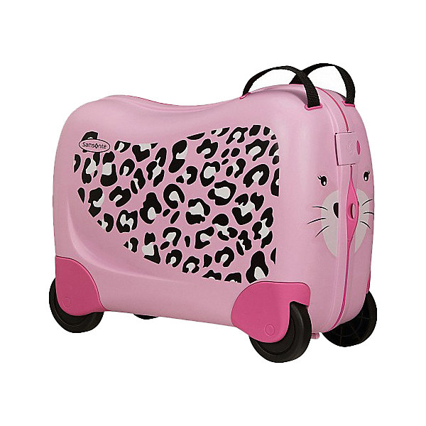 

Чемодан Samsonite Dream Rider Розовый леопард, высота 39 см