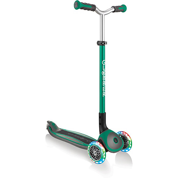 

Трехколесный самокат Globber Master Lights, Зеленый, Трехколесный самокат Globber Master Lights