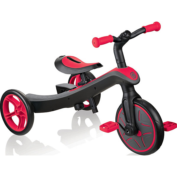 

Трехколесный велосипед-беговел Globber Trike explorer 2 in 1, Красный, Трехколесный велосипед-беговел Globber Trike explorer 2 in 1