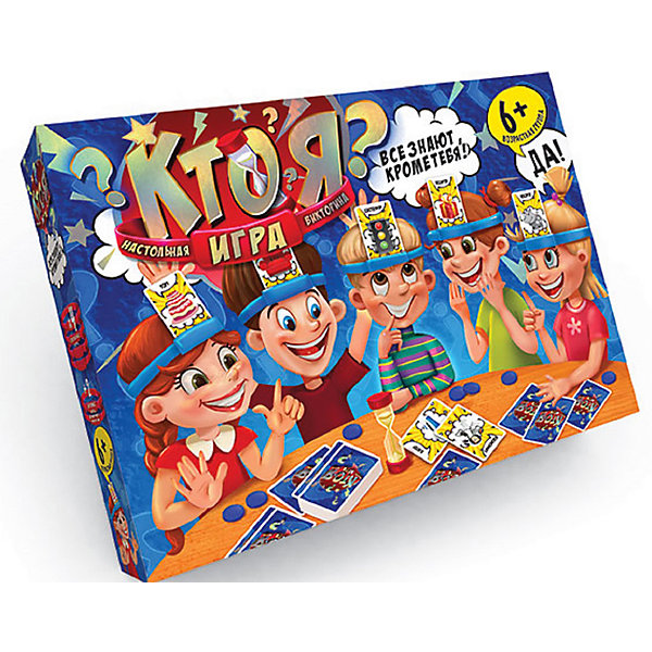 

Настольная игра Danko Toys "Кто я", большая, Разноцветный, Настольная игра Danko Toys "Кто я", большая