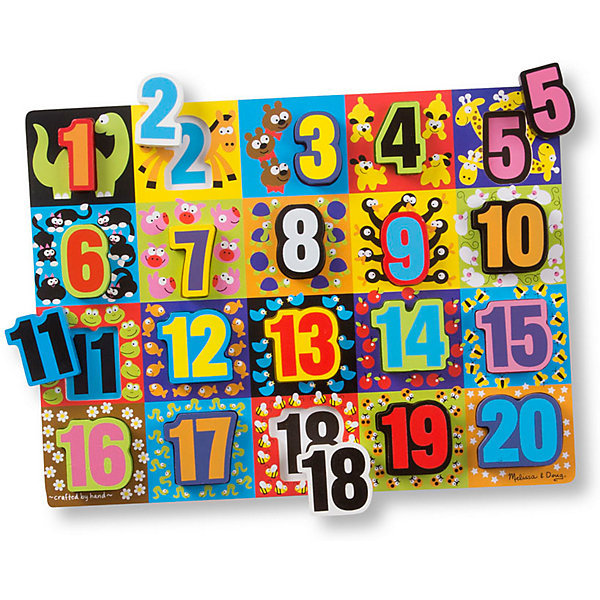 

Пазл Melissa&Doug Мои первые пазлы Гигантские цифры