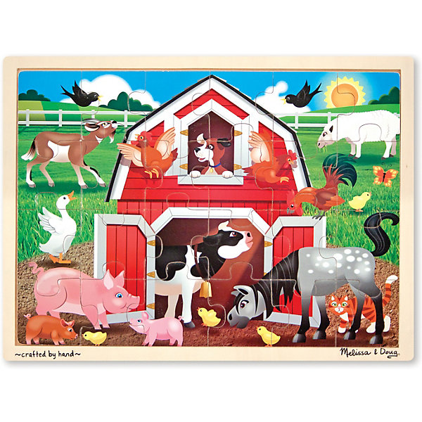 

Пазл Melissa&Doug Животные на ферме