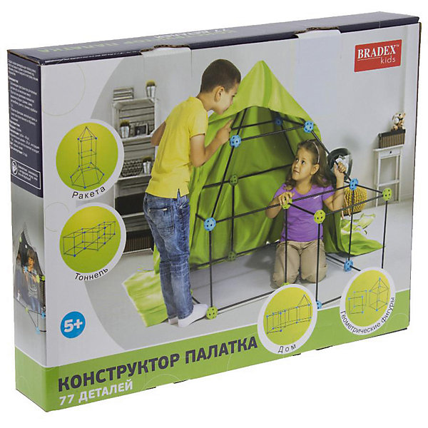 

Конструктор Bradex "Палатка", 77 деталей