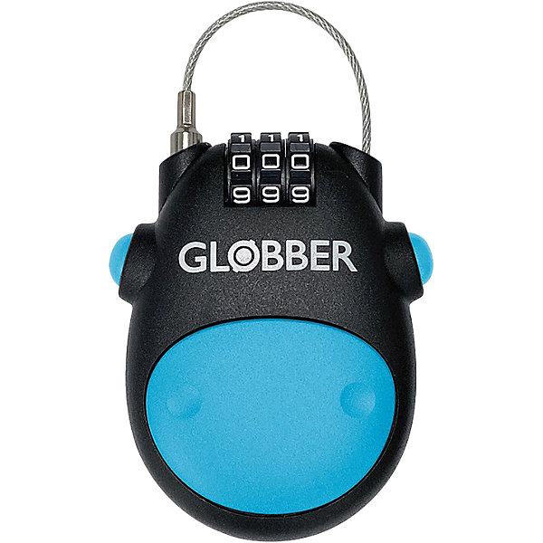

Замок-трос Globber Lock, Голубой, Замок-трос Globber Lock
