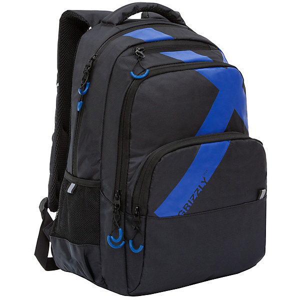 

Рюкзак Grizzly RU-030-1 №2, Schwarz/blau, Рюкзак Grizzly RU-030-1 №2