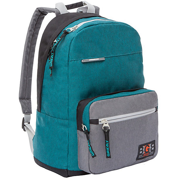 

Рюкзак Grizzly RQ-008-2 №3, Бирюзовый, Рюкзак Grizzly RQ-008-2 №3
