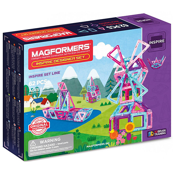 Магнитный конструктор Magformers Inspire Designer set 14567575