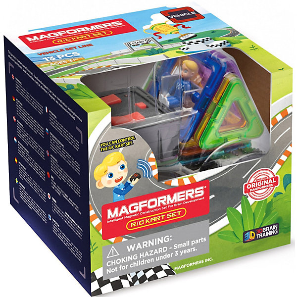 

Магнитный конструктор Magformers Kart Set