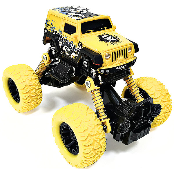 

Машинка KLX Джип Монстр, 1:32, Желтый, Машинка KLX Джип Монстр, 1:32