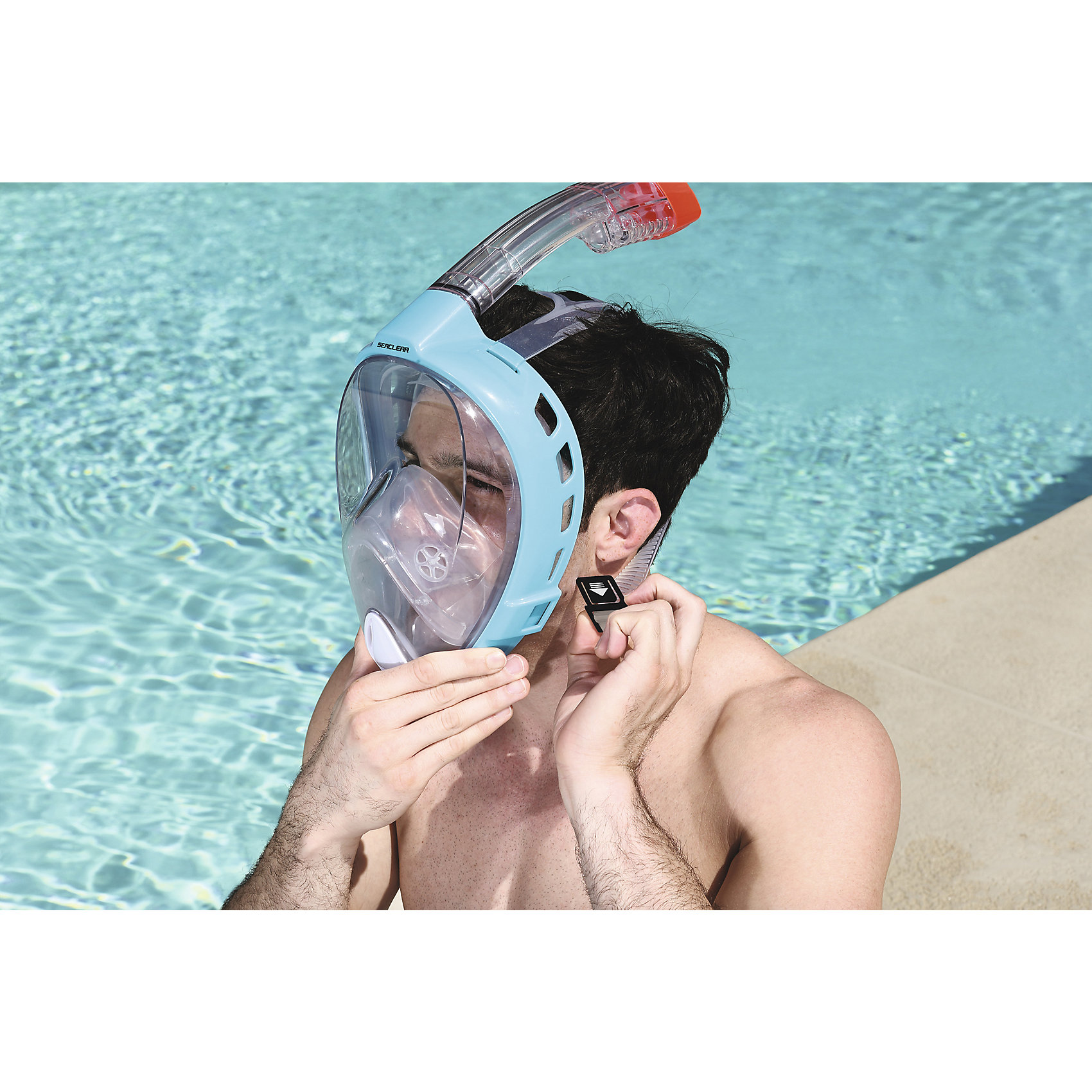 фото Маска для плавания bestway seaclear vista snorkeling, l/xl