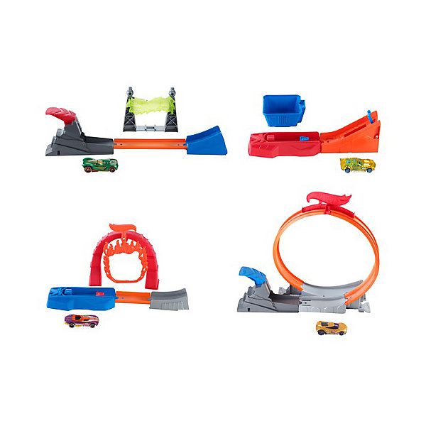 Mattel Конструктор Трасс Hot Wheels Огненный прыжок автотрек hot wheels мега прыжок в ассортименте page 4