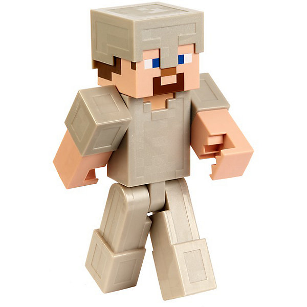 

Большая фигурка Minecraft Steve In Iron Armor, Разноцветный, Большая фигурка Minecraft Steve In Iron Armor