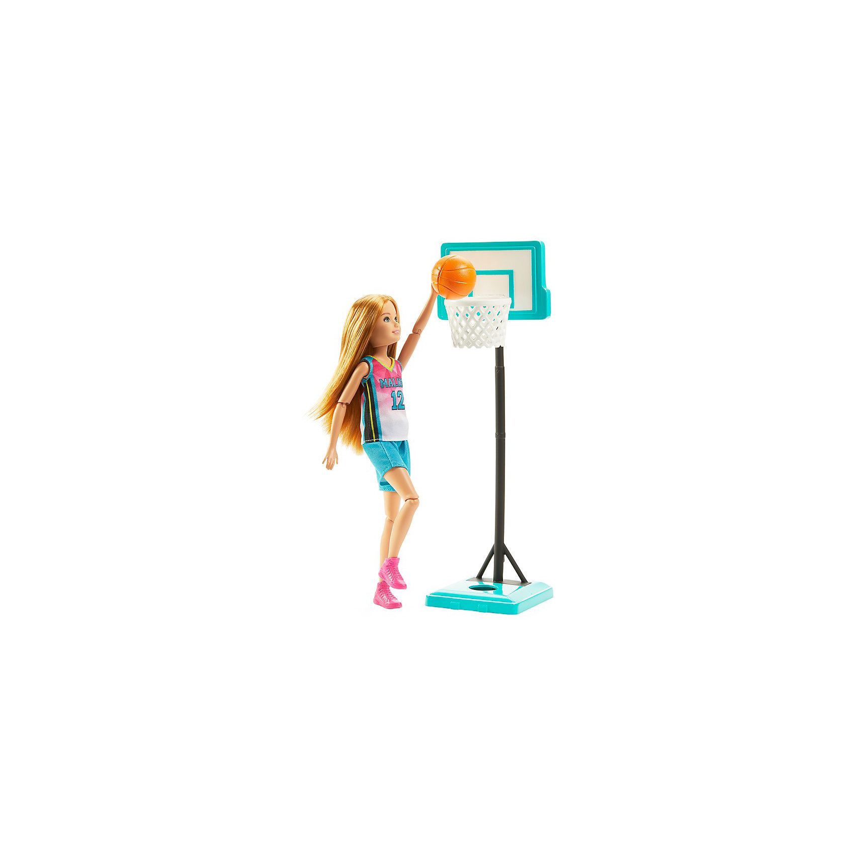Игровой набор Barbie "Спортивные сестрёнки" Баскетболистка Mattel 14642127