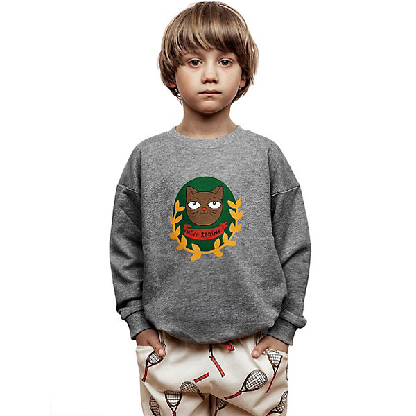 

Свитшот Mini Rodini, Серый, Свитшот Mini Rodini