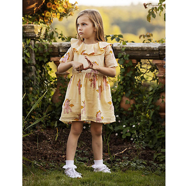 

Платье Mini Rodini, Желтый, Платье Mini Rodini