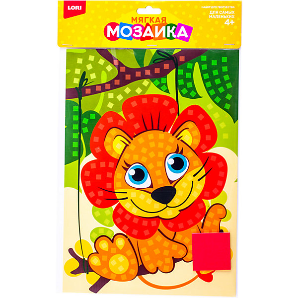 

Мозаика мягкая Lori "Львёнок", большой набор