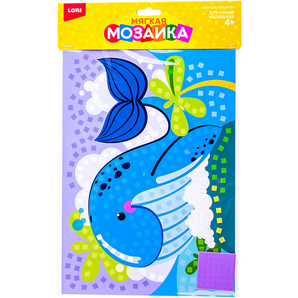 

Мозаика мягкая Lori "Кит", большой набор