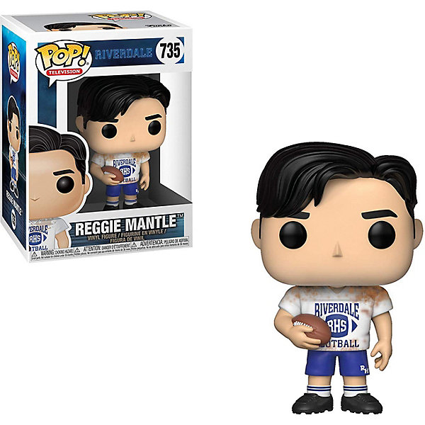 

Фигурка Funko POP! Vinyl: Ривердэйл: Реджи Мантл в футбольной форме, 34460, Разноцветный, Фигурка Funko POP! Vinyl: Ривердэйл: Реджи Мантл в футбольной форме, 34460