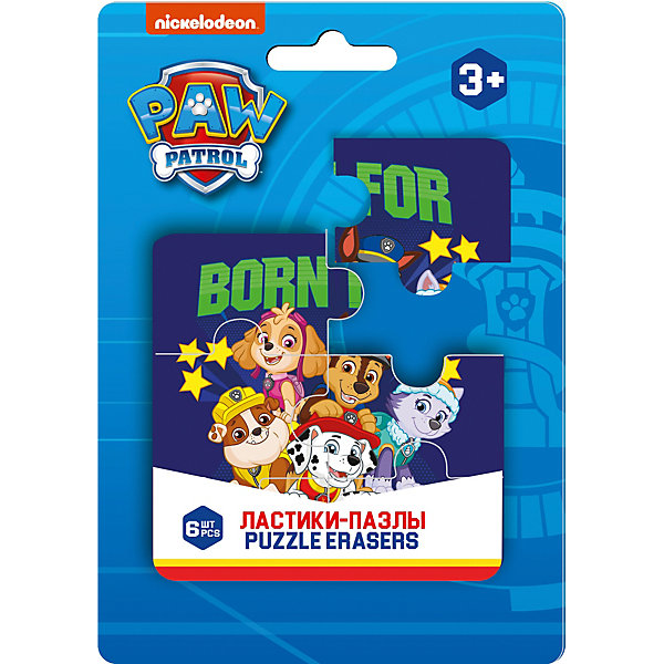 

Набор ластиков - пазл Seventeen Paw Patrol, Разноцветный, Набор ластиков - пазл Seventeen Paw Patrol
