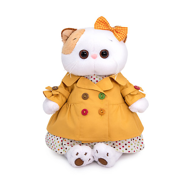 

Мягкая игрушка Budi Basa Кошечка Ли-Ли в оранжевом плаще, 24 см, Белый, Мягкая игрушка Budi Basa Кошечка Ли-Ли в оранжевом плаще, 24 см
