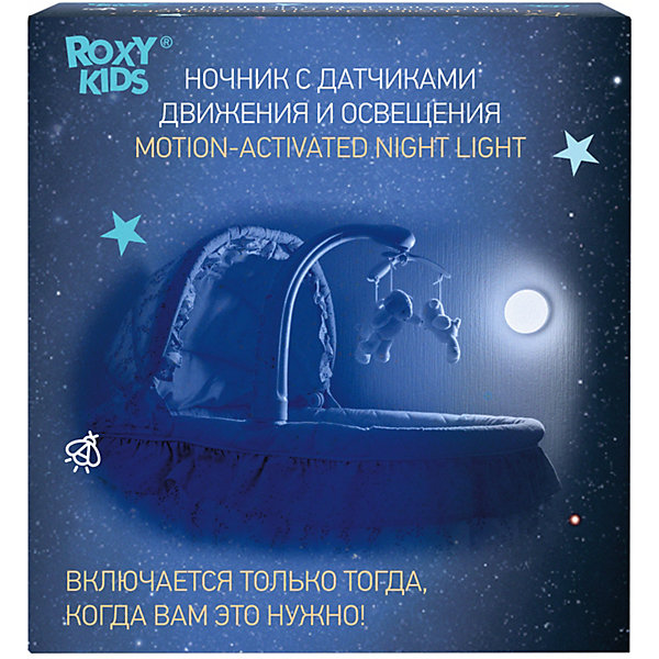 

Ночник с датчиком освещения Roxy-Kids, Белый, Ночник с датчиком освещения Roxy-Kids