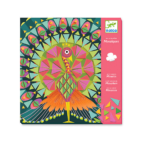 

Мозаика Djeco "Птицы, Разноцветный, Мозаика Djeco "Птицы"