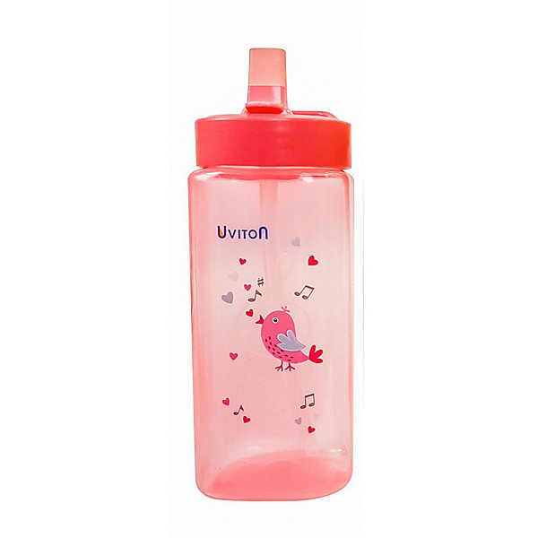 

Поильник Uviton Baby Baby Travel, 420 мл, розовый, Поильник Uviton Baby Baby Travel, 420 мл,