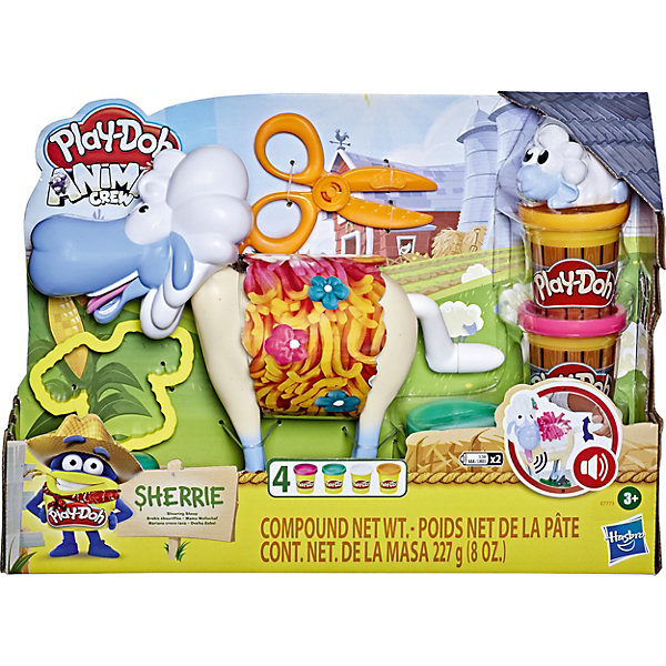 Игровой набор Play-Doh Animals Crew Овечка Hasbro 14749636