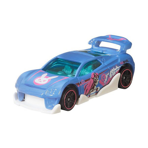 Машинка Hot Wheels "Герои кино" Overwatch D.Va, 1:64 Mattel 14826248