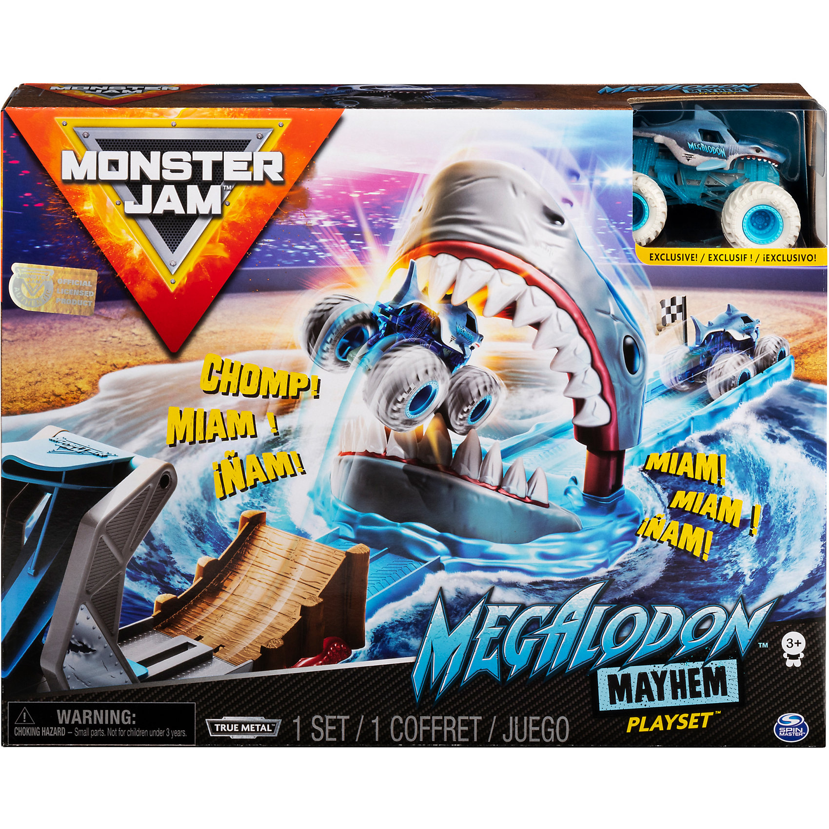 Игровой набор Monster Jam "Акула" Spin Master 14828577